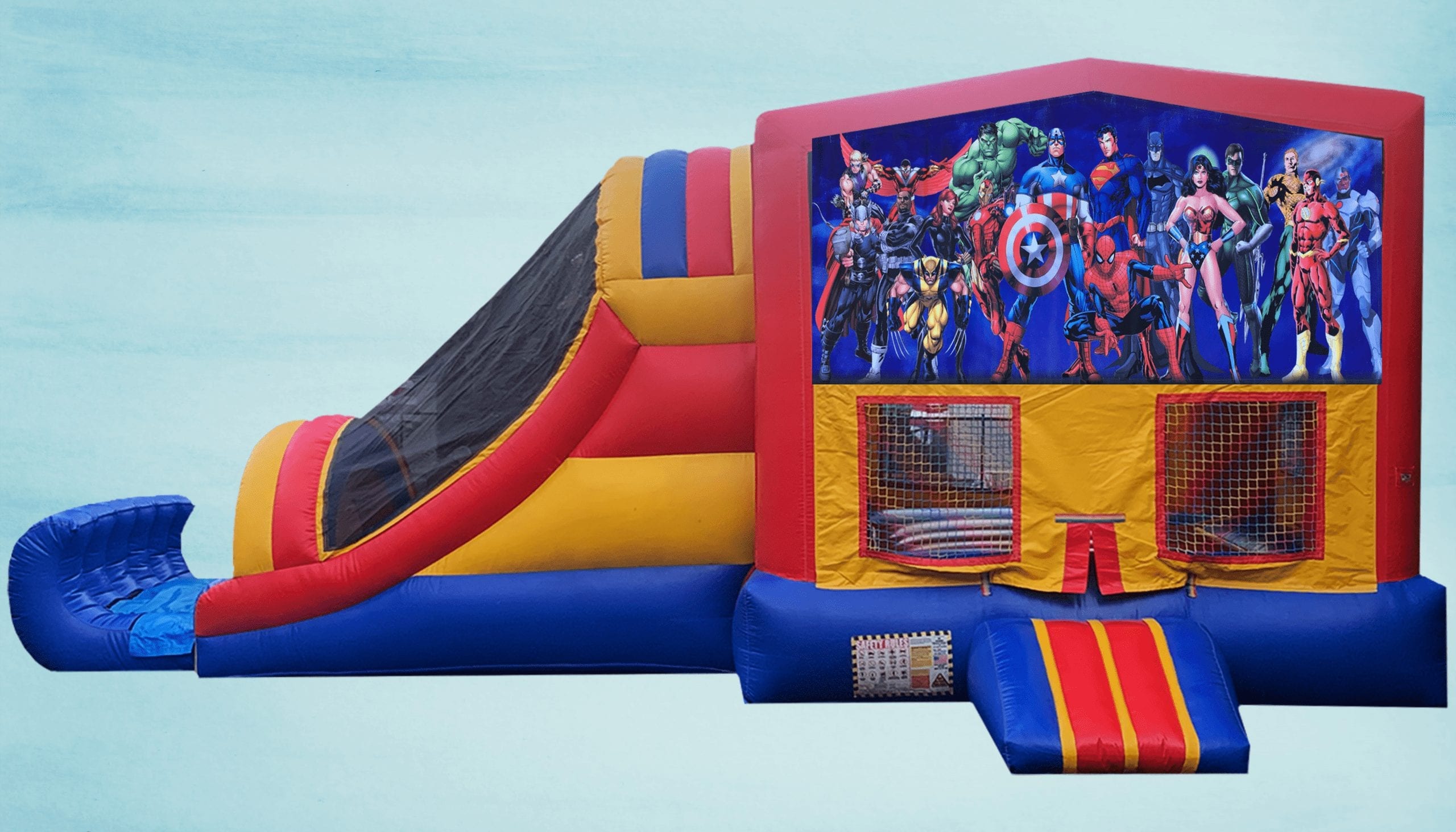Super Heroes Bounce House 